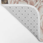 A Realm Of Roses - Dark Academia Pink Bath Mat Gallery Image 2