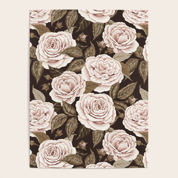 A Realm Of Roses - Dark Academia Pink Poster Gallery Image 4