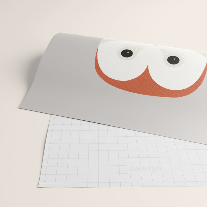 Barn Owl, Bird of United Kingdom Wrapping Paper Gallery Image 2