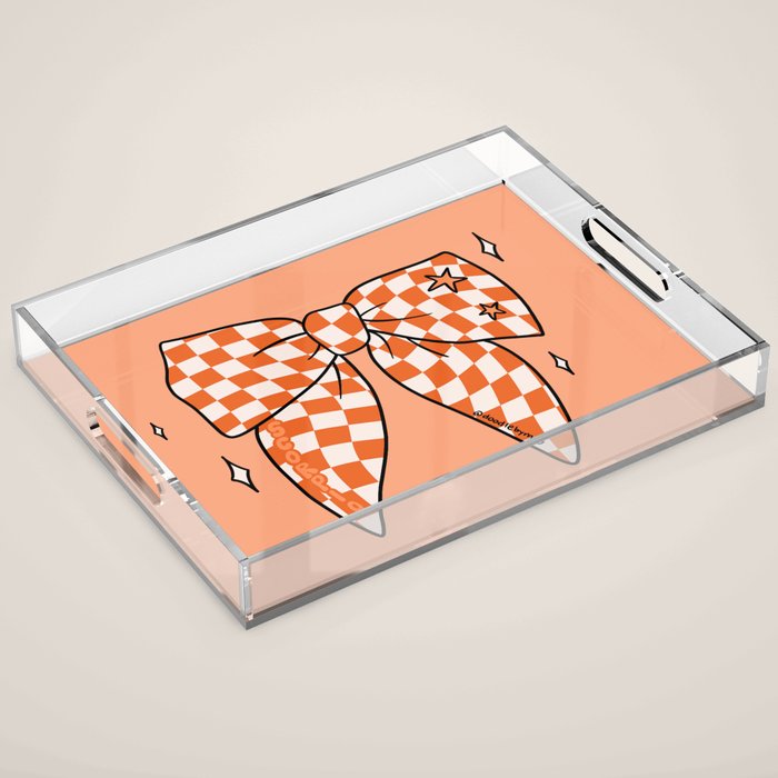 Scorpio Bow Acrylic Tray Gallery Image 1