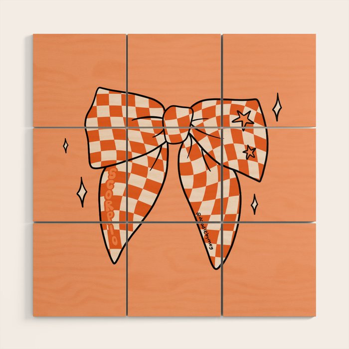 Scorpio Bow Wood Wall Art Gallery Image 1