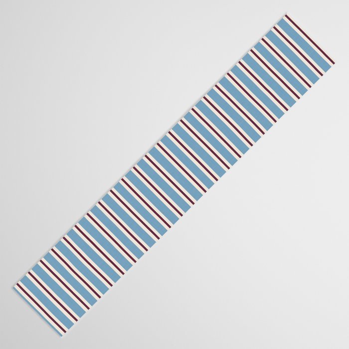Classic Stripes - heritage blue berry Table Runner Gallery Image 3