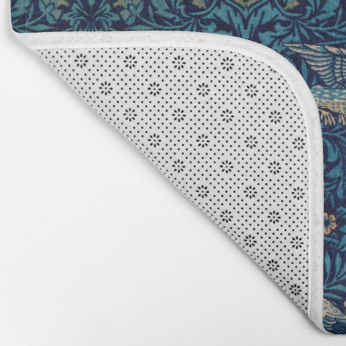 William Morris "Bird" Bath Mat Gallery Image 2