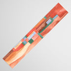 Abstract Desert Landscape Watercolor Table Runner Gallery Image 3