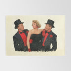 Mister Bones (White Christmas) Rug Gallery Image 2
