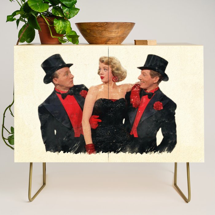 Mister Bones (White Christmas) Credenza Gallery Image 1