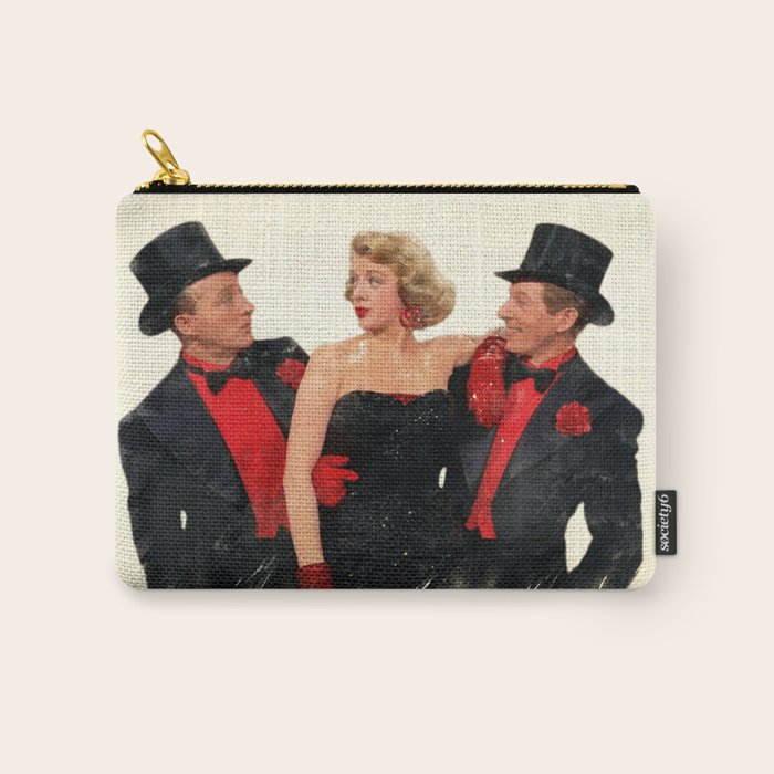 Mister Bones (White Christmas) Carry All Pouch Gallery Image 1