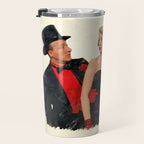Mister Bones (White Christmas) Travel Mug Gallery Image 3