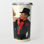 Mister Bones (White Christmas) Travel Mug Gallery Image 2