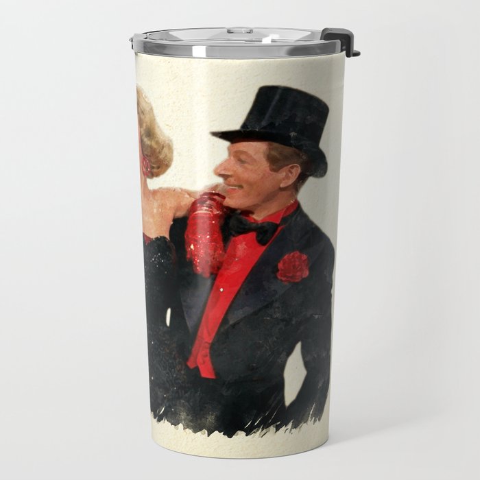 Mister Bones (White Christmas) Travel Mug Gallery Image 2