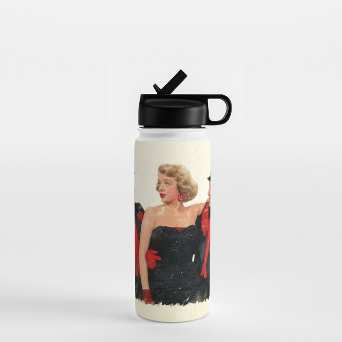 Mister Bones (White Christmas) Water Bottle Gallery Image 1