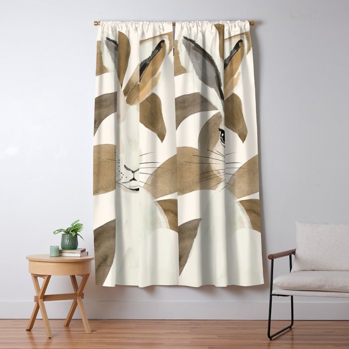 Rabbit 7 Window Curtain Gallery Image 1