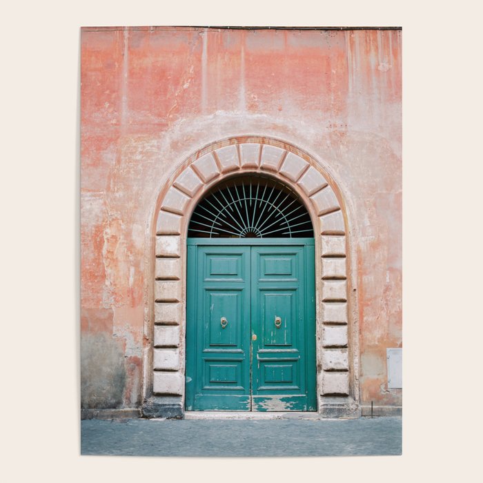 Rome Trastevere Door | Italy Travel Photography Poster Gallery Image 4