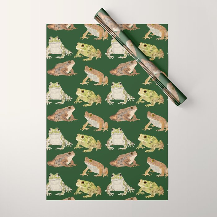 Toads Wrapping Paper Gallery Image 1