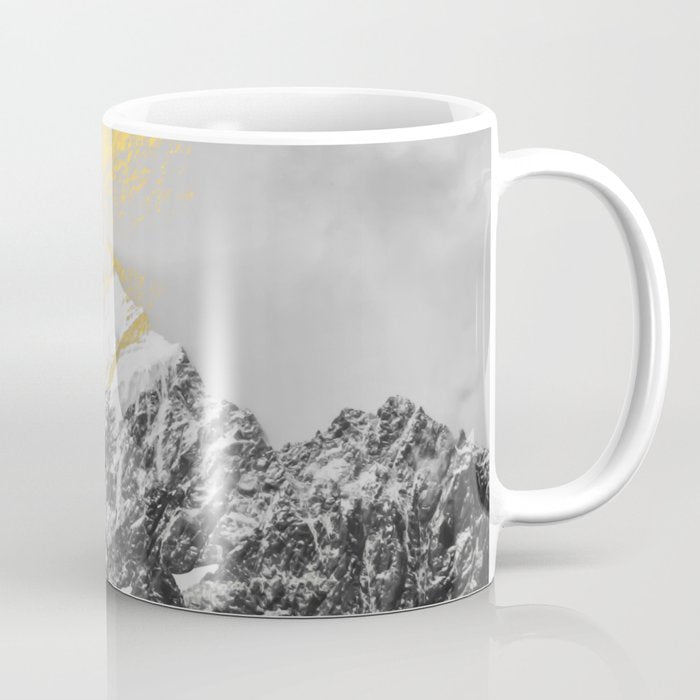 Moon dust mountains Coffee Mug Gallery Image 1