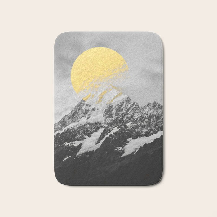 Moon dust mountains Bath Mat Gallery Image 1