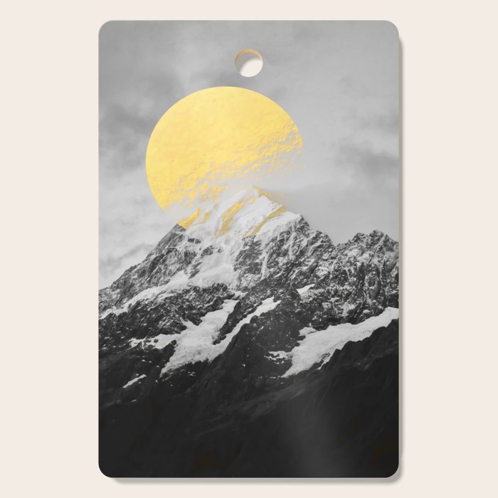 Moon dust mountains Cutting Board Gallery Image 1