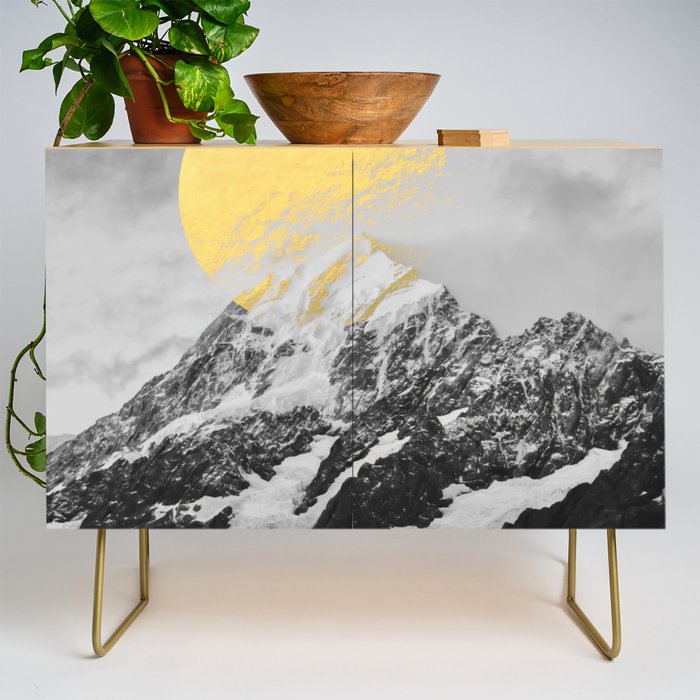 Moon dust mountains Credenza Gallery Image 1