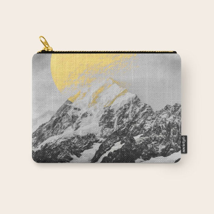 Moon dust mountains Carry All Pouch Gallery Image 1