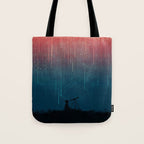 Meteor rain Tote Bag Gallery Image 1
