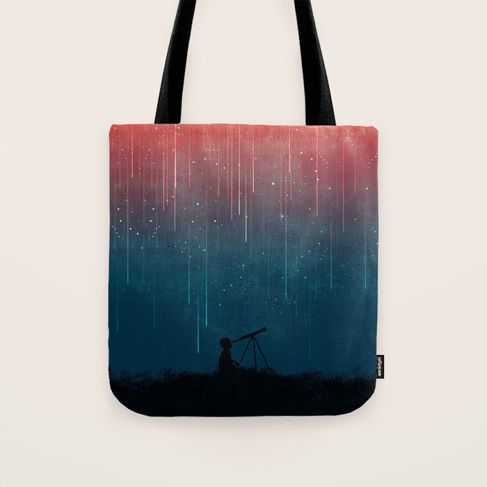 Meteor rain Tote Bag Gallery Image 1