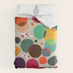 Lotus in koi pond Comforter Gallery Image 6