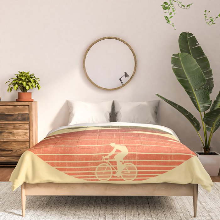 Go West (cycling edition) Comforter Gallery Image 3