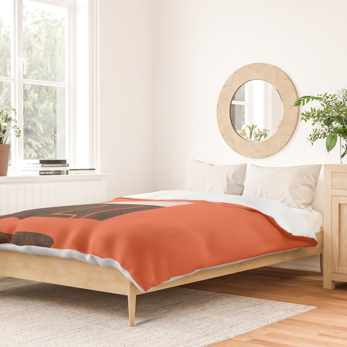 Fitz - Preppy cat Duvet Cover Gallery Image 2