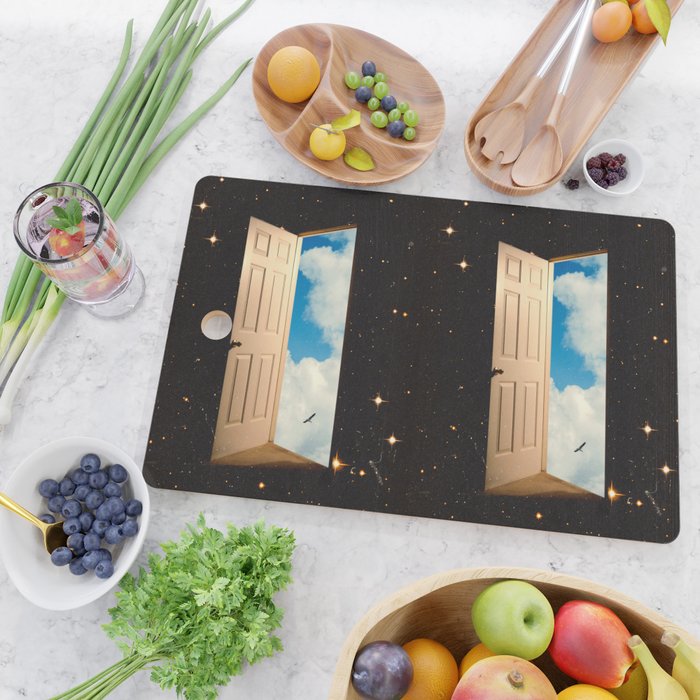 The Portal: From The Stars To The Clouds Cutting Board Gallery Image 2