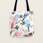 Jungle Birds II Tote Bag Gallery Image 1