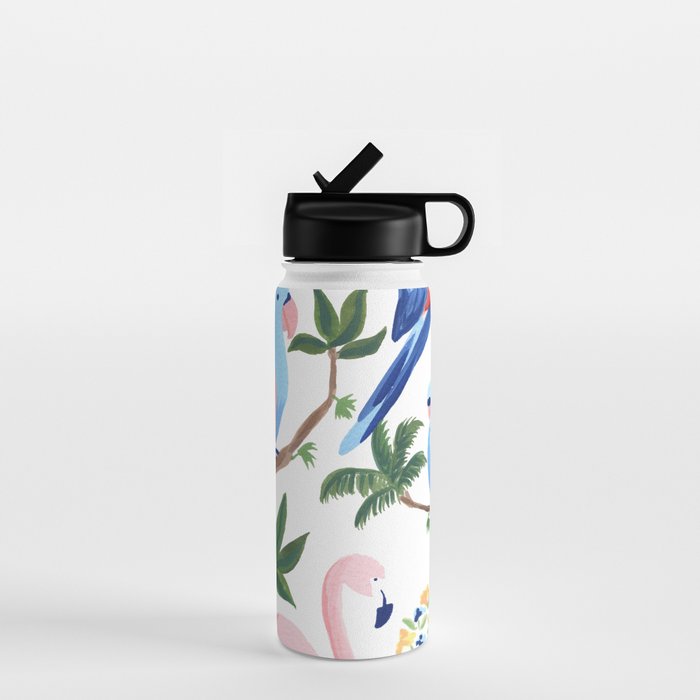 Jungle Birds II Water Bottle Gallery Image 1