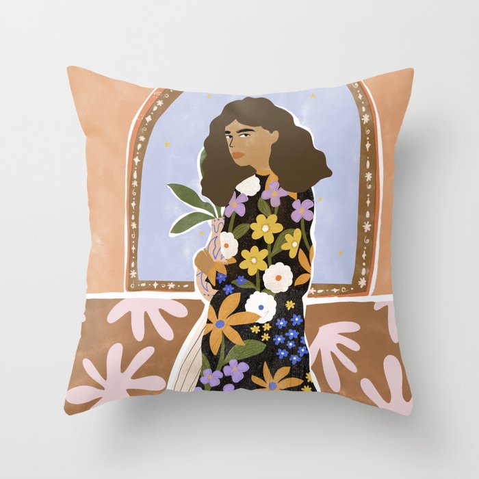 Window To The Soul Throw Pillow Gallery Image 6