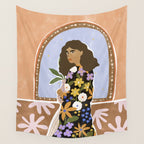 Window To The Soul Wall Tapestry Gallery Image 4