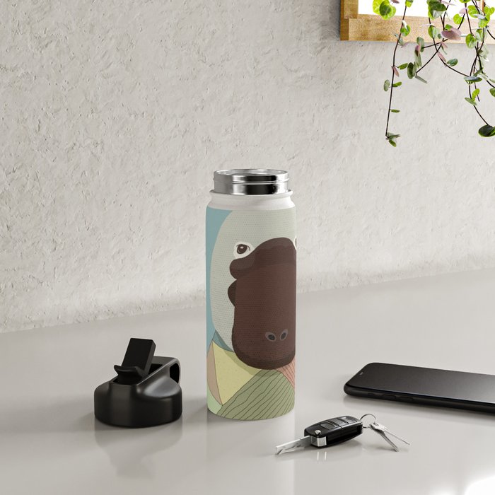 Whimsical Platypus II Water Bottle Gallery Image 4