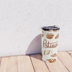Vintage French Patisserie Bread Bakery Illustration Travel Mug Gallery Image 4