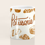 Vintage French Patisserie Bread Bakery Illustration Coffee Mug Gallery Image 4