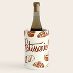 Vintage French Patisserie Bread Bakery Illustration Wine Chiller Gallery Image 1