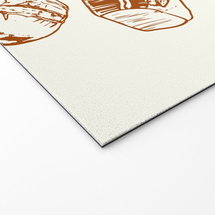 Vintage French Patisserie Bread Bakery Illustration Welcome Mat Gallery Image 2
