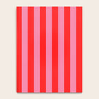 bougie pink red stripe Notebook Gallery Image 4