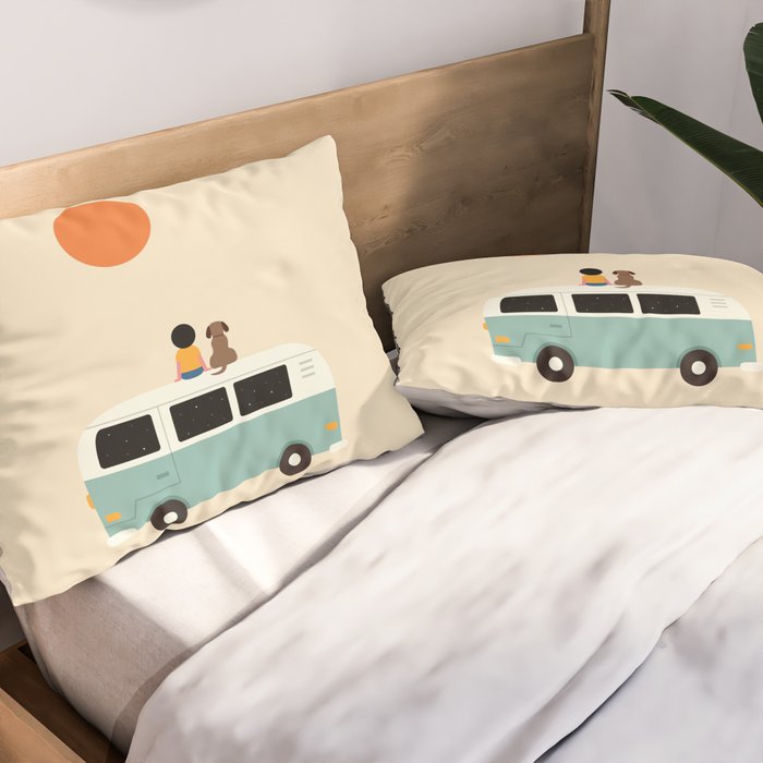Slow Down Pillow Sham Gallery Image 2