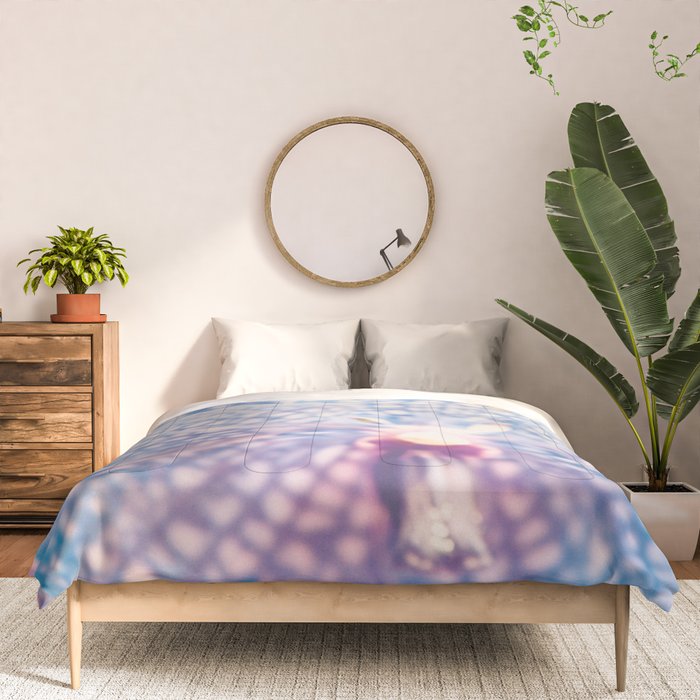 Abstract Orchid Flower Comforter Gallery Image 3