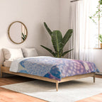 Abstract Orchid Flower Comforter Gallery Image 2