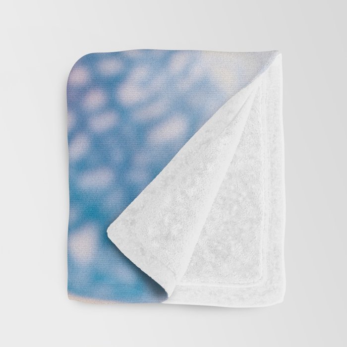 Abstract Orchid Flower Throw Blanket Gallery Image 3