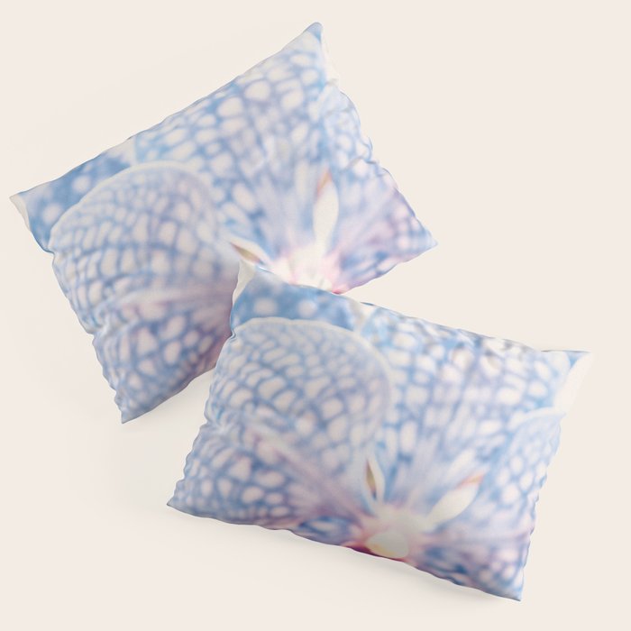 Abstract Orchid Flower Pillow Sham Gallery Image 1