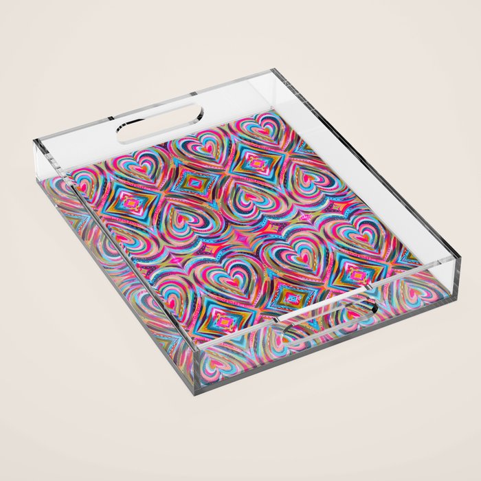 EttaVee Radiate Love Acrylic Tray Gallery Image 1