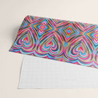 EttaVee Radiate Love Wrapping Paper Gallery Image 2