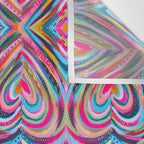 EttaVee Radiate Love Wall Tapestry Gallery Image 3