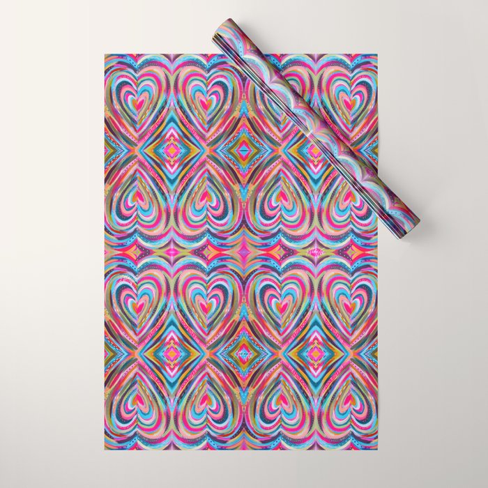 EttaVee Radiate Love Wrapping Paper Gallery Image 1