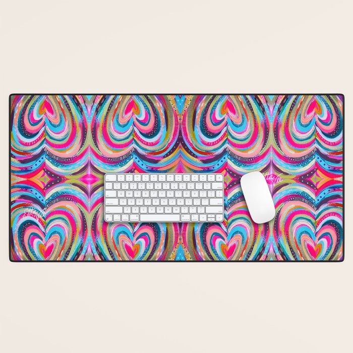 EttaVee Radiate Love Desk Mat Gallery Image 1