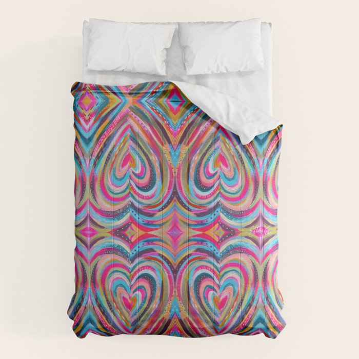 EttaVee Radiate Love Comforter Gallery Image 1